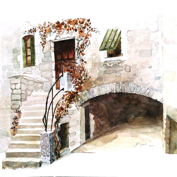 House in the French countryside