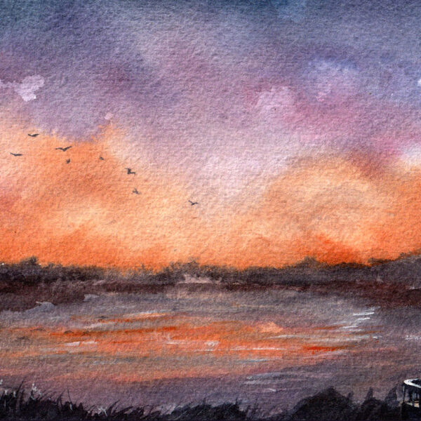 Winter lake
